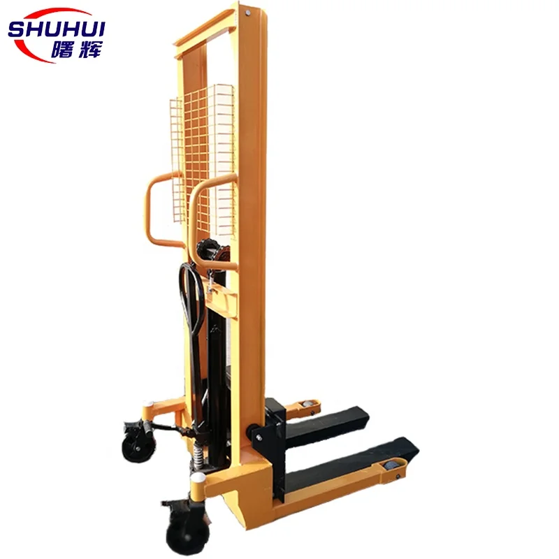 Manual Pallet Stacker 3 Ton Hydraulic Manual Hand Portable Stacker Forklift  - China Forklift, Hand Pallet Truck