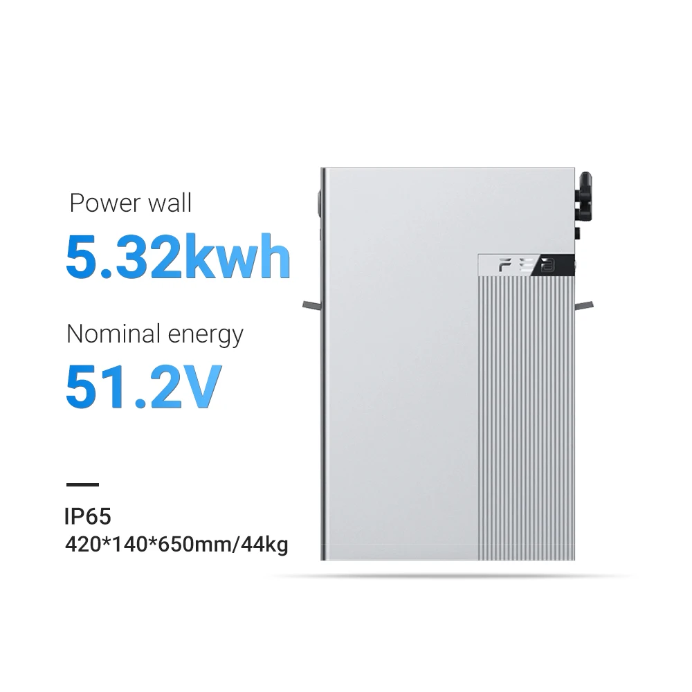 Hot selling 51.2V 100ah 200ah 5kwh 10kwh powerwall solar lithium ion battery hybrid Solar System With Lithium Battery details