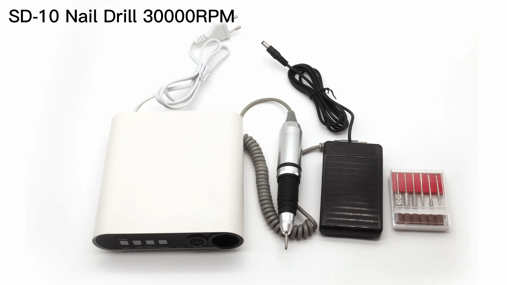 25000rmp Nail Drill Electric Manicure Files Machine For Nail Glazing