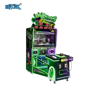 Demon Hunter Shooting Game Arcade Machine Coin Operated Indoor Toy for Kids and Adults Fun Metal Gun Simulator