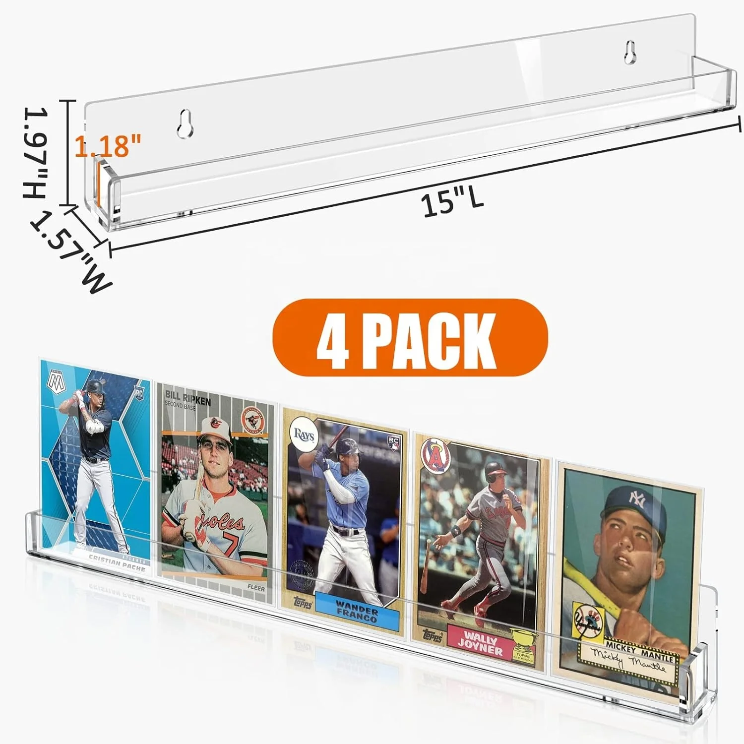 Single Graded Sports Card Display Case