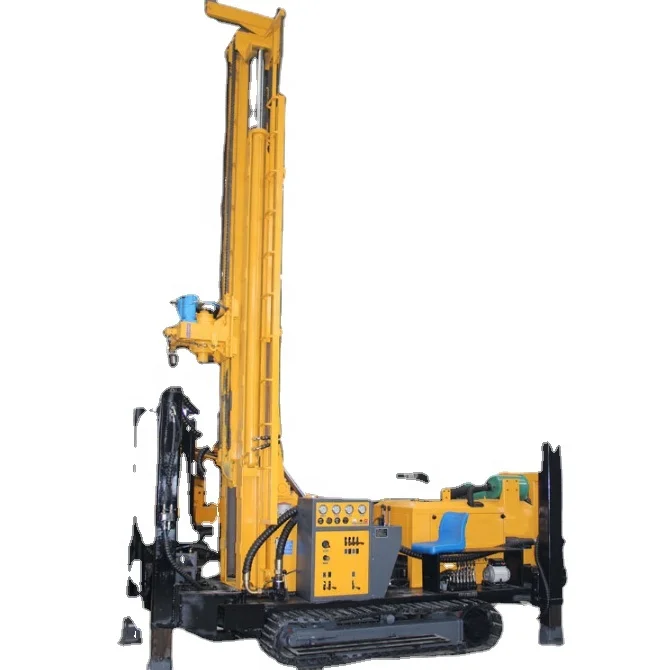 
 Kaishan Factory Supply 300 Meters water-well drilling rig with mud pomp