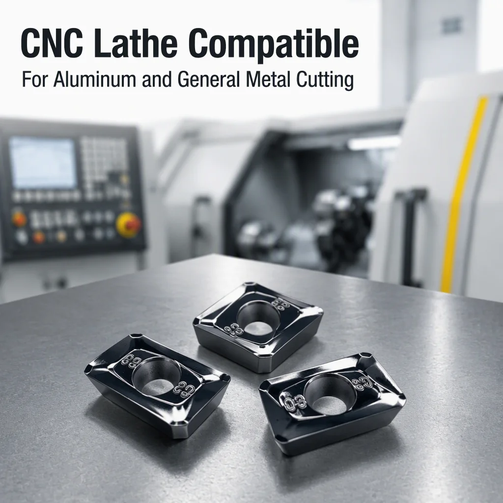 APKT1604 Milling Inserts Tungsten Carbide Cutting Tool Coated CNC Turning Insert for Aluminum