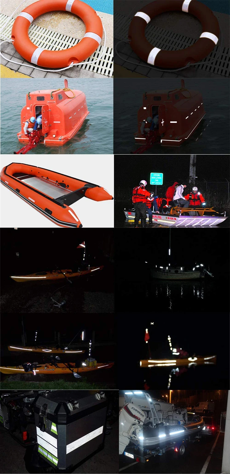 Lifeboat Solas Reflective Tape Safety Reflective Solas Marine Tape Roll