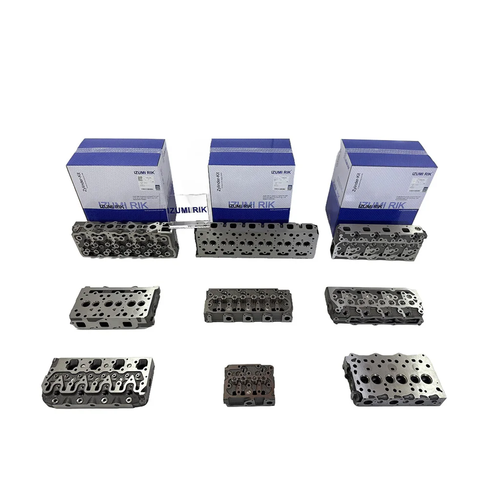 Construction Machinery Engine Parts IZUMI RIK 3TNV75 3TNV76 Cylinder Head Assembly for Yanmar