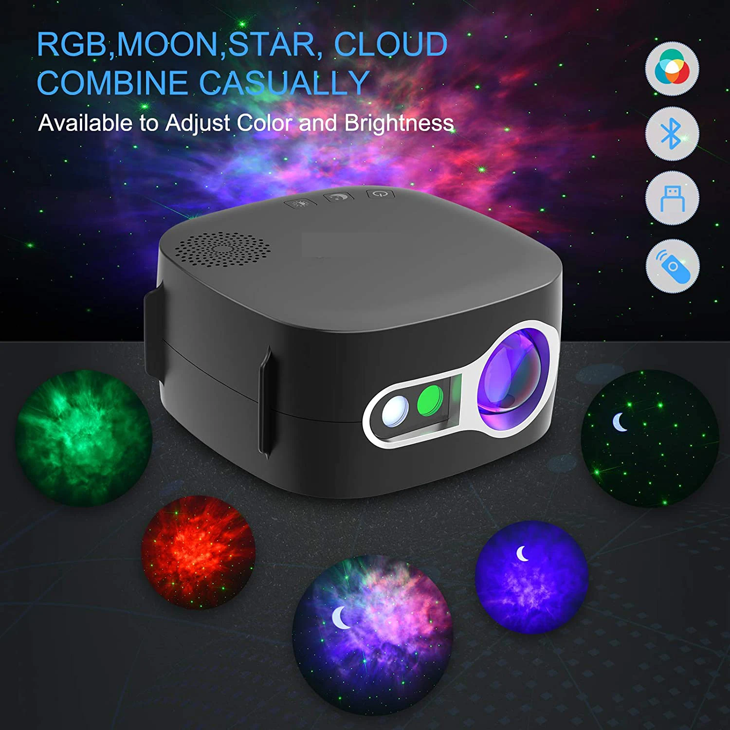 Quietest Projector - Starry Sky Nebula Night Light