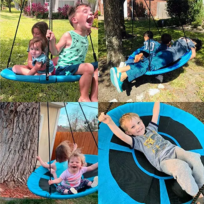 Zoshine Zhejiang Tree Swing Bed 2 Person Round Cheap Kids Flying High Tree Swinging Chair Outdoor Large