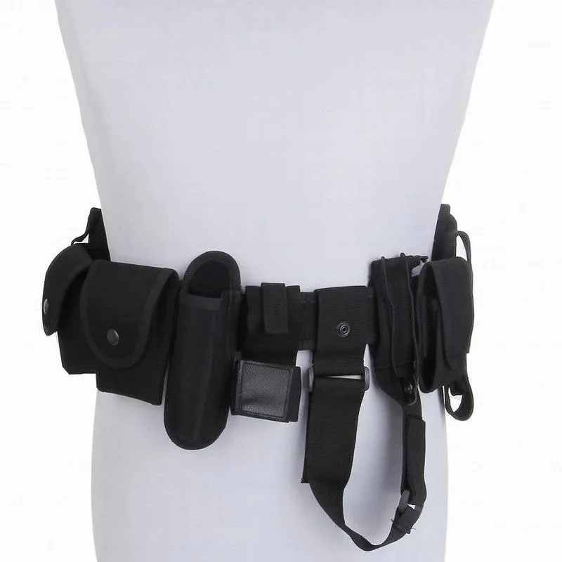 Adjustable Durable Wear-resistant Multifunctional Tactical Duty Seat Belt Tactical Seat Belt Set Adjustable Training Seat Belts