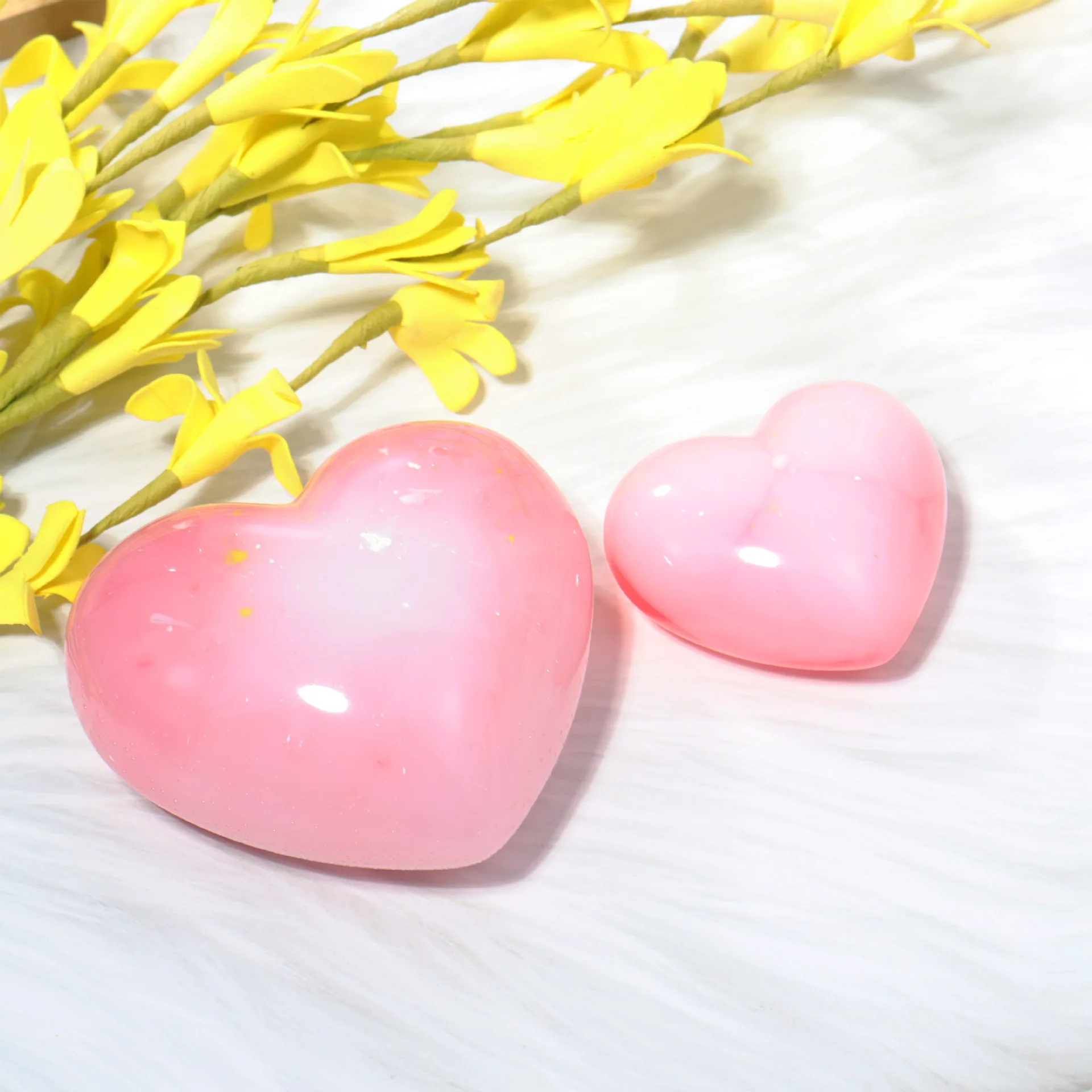 DIY Heart-Shaped Silicone Mold Non-Stick Heat Resistant Non-Toxic Reusable Sustainable Aromatherapy Plaster Tabletop Decoration factory