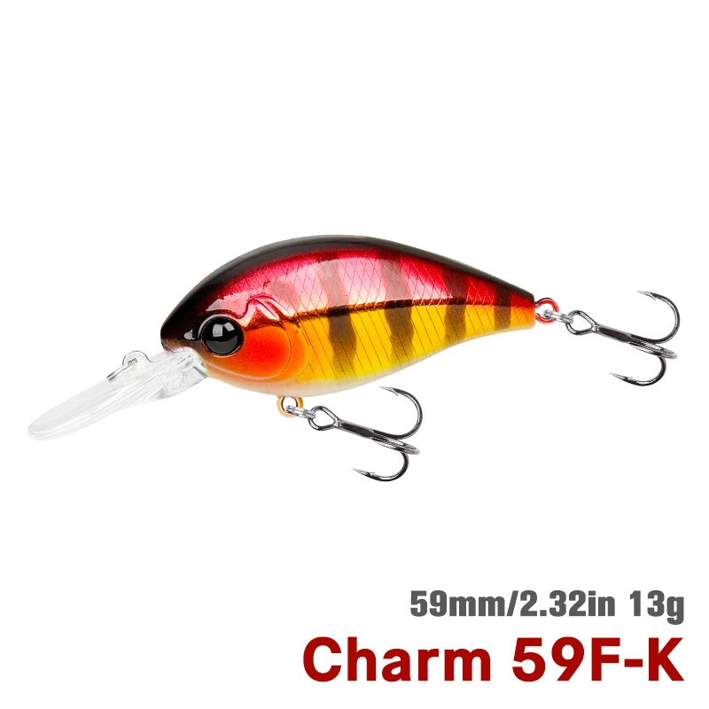 Tsurinoya Malaysia DW87 Floating Crank Lures 59mm/13G With