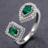 Platino + Diamante Verde