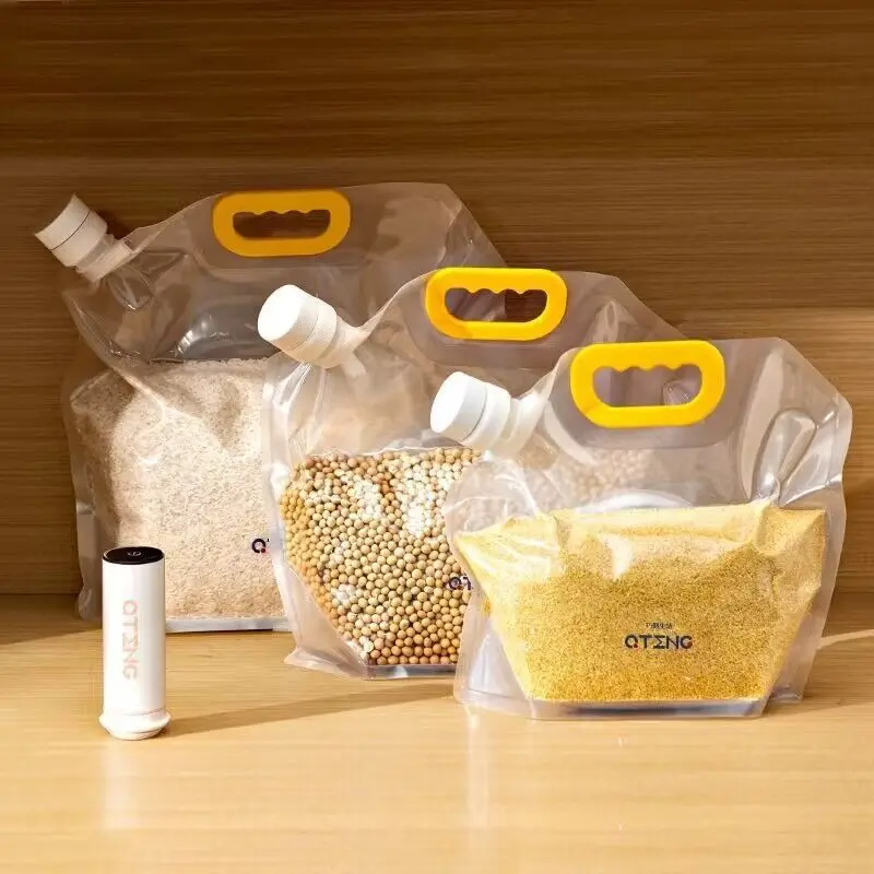 XiMan Packaging pp plastic rice packing bag for packaging rice 1kg 2kg 5kg