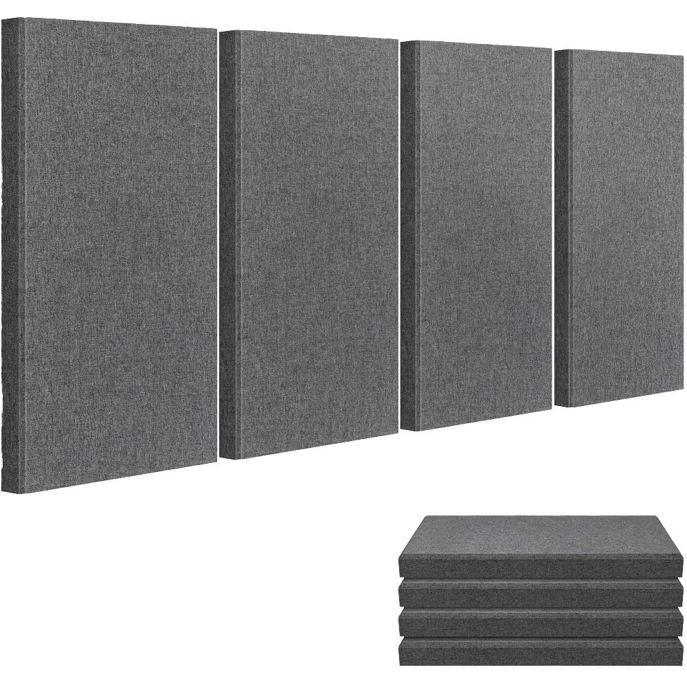 Factory Wholesale Eco-Friendly Acoustic Panel Polyester Fiber Sound Proof Panels 3D Model Modern Design for Office Studios factory