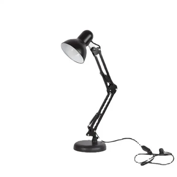 Metal E27 Led Desk Lamp Adjustable Eye Protection Swing Arm Clamp Tablelamp Rechargeable Folding Table Lamp For Nail Salon