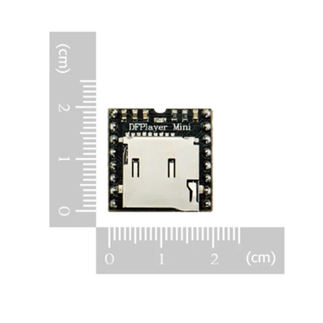 Плата декодирования голоса DFPlayer, мини модуль MP3-плеера с поддержкой TF-карты, U-диска, вход-выход/последовательный порт/AD