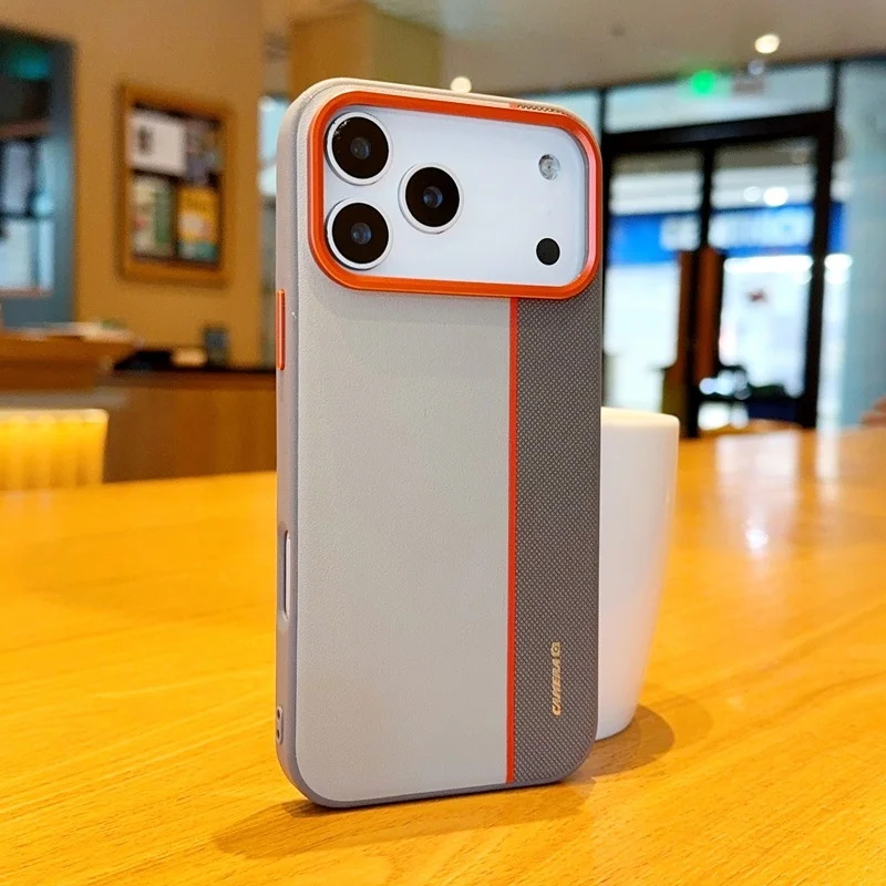 Premium PU Leather iPhone 17 Pro Max Case