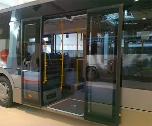 SPD100E TEPKOS Electrical Actuator Plug Rapid Sliding Bus Door