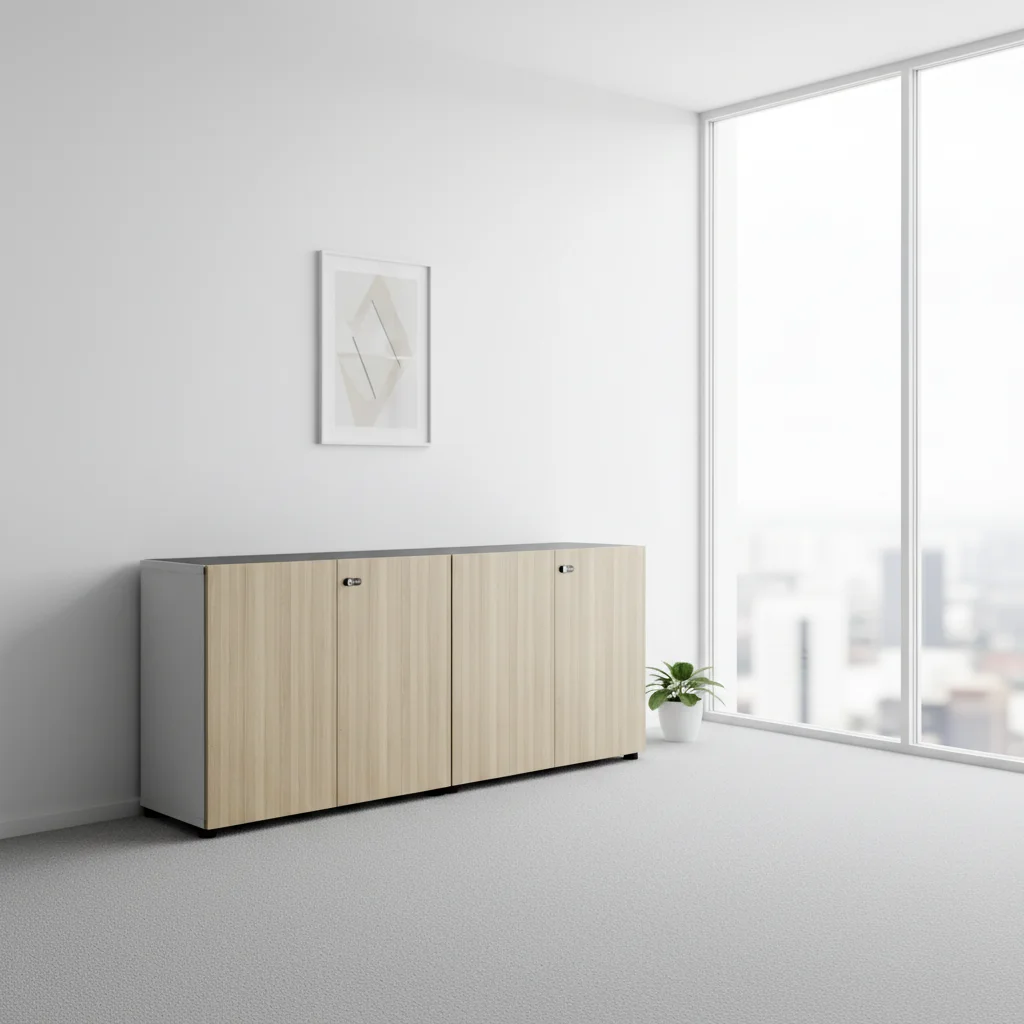 Low Cabinet Single Door Storage Steel Frame Professional Home Office Filing System Modern Furniture 6