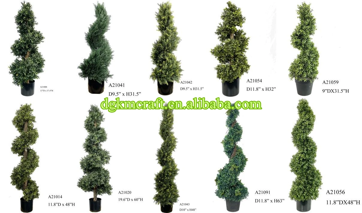 Топиарные деревья 90 см, искусственные УФ-шары из бокса, топиарные деревья для внутреннего и наружного декора дома