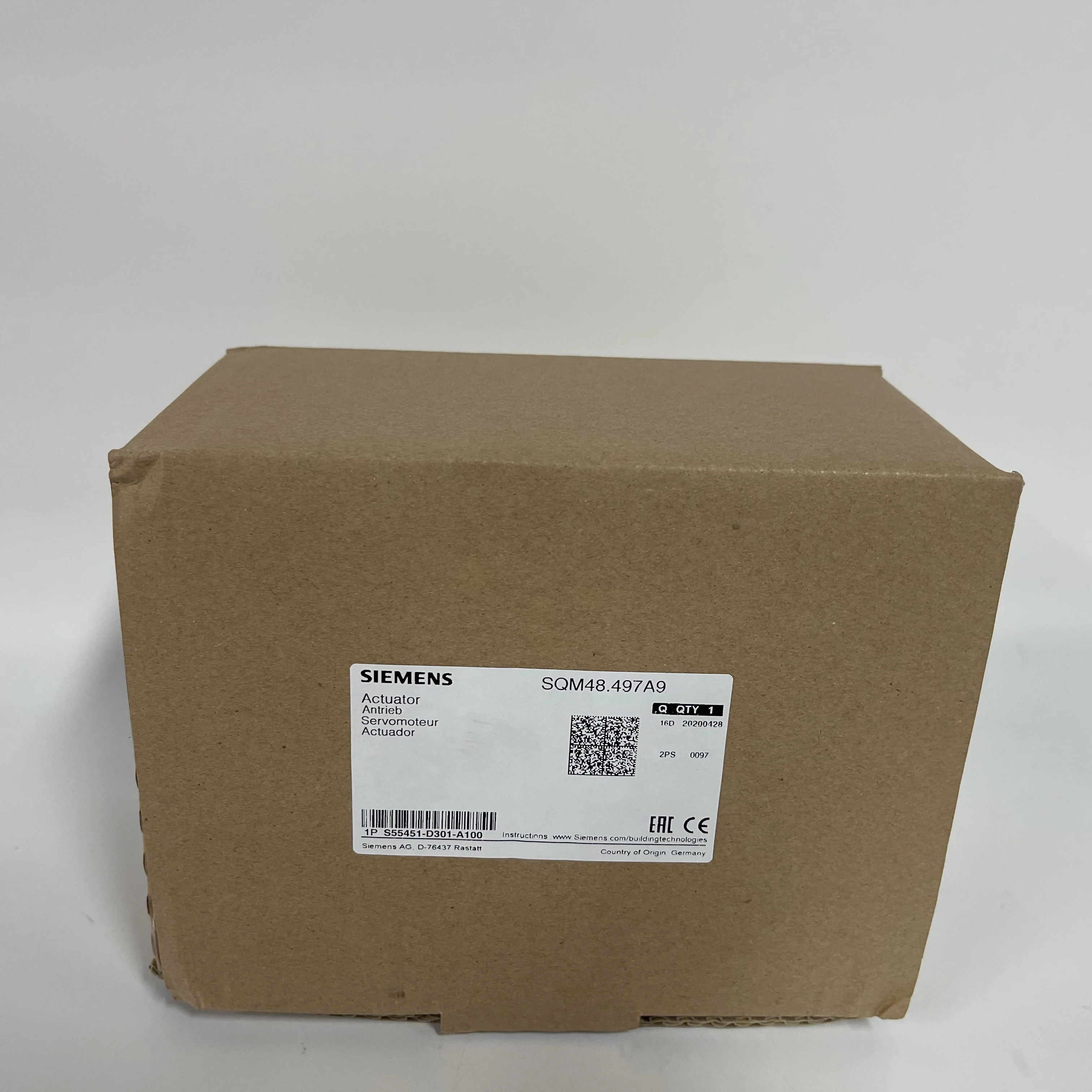 Siemens Actuator SQM48.497A9