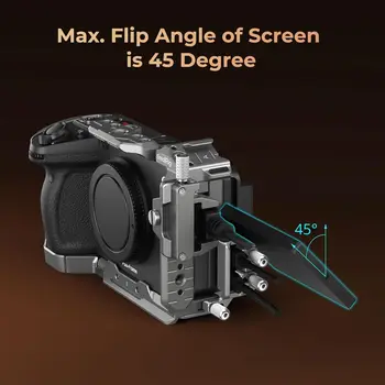 For SMALLRIG USB-C & Multi Cable Clamp Dashboard Mount for Sony FX3/FX30 HawkLock Quick Release Cage 4770/4771/4772-4829 detail image