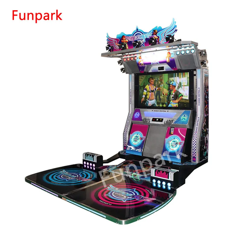 FunPark Shopping Mall Coin Operated Dance Revolution Arcade Amusement Arcade Pump It up Dance Game Machine supplier