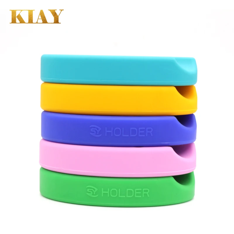 Держатель для чернил для тату, силиконовый держатель для чернил разных цветов