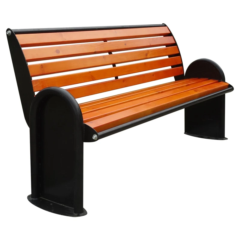 Made of anti-corrosion wood Insect and moth prevention Outdoor garden benches