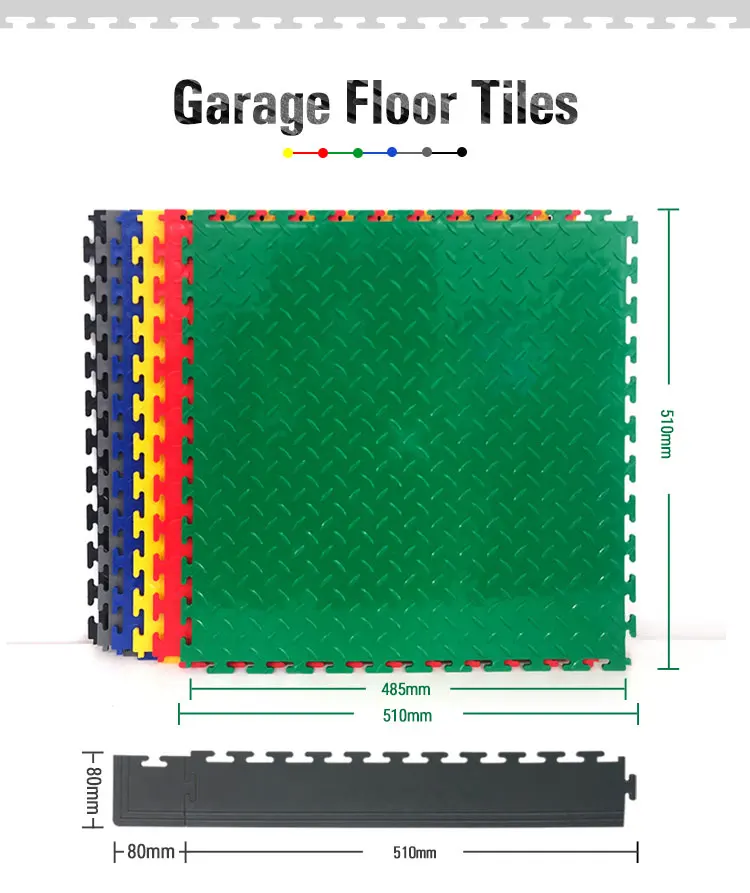 Interlock Pvc Garage Flooring Tiles,Tiles Floor,Slab Rib Garage Floor ...