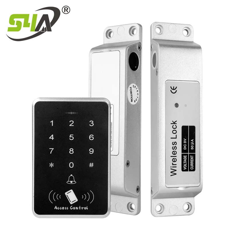 D3 Access Control System Keyless Keypad Door Lock Wireless Gate Lock Kit