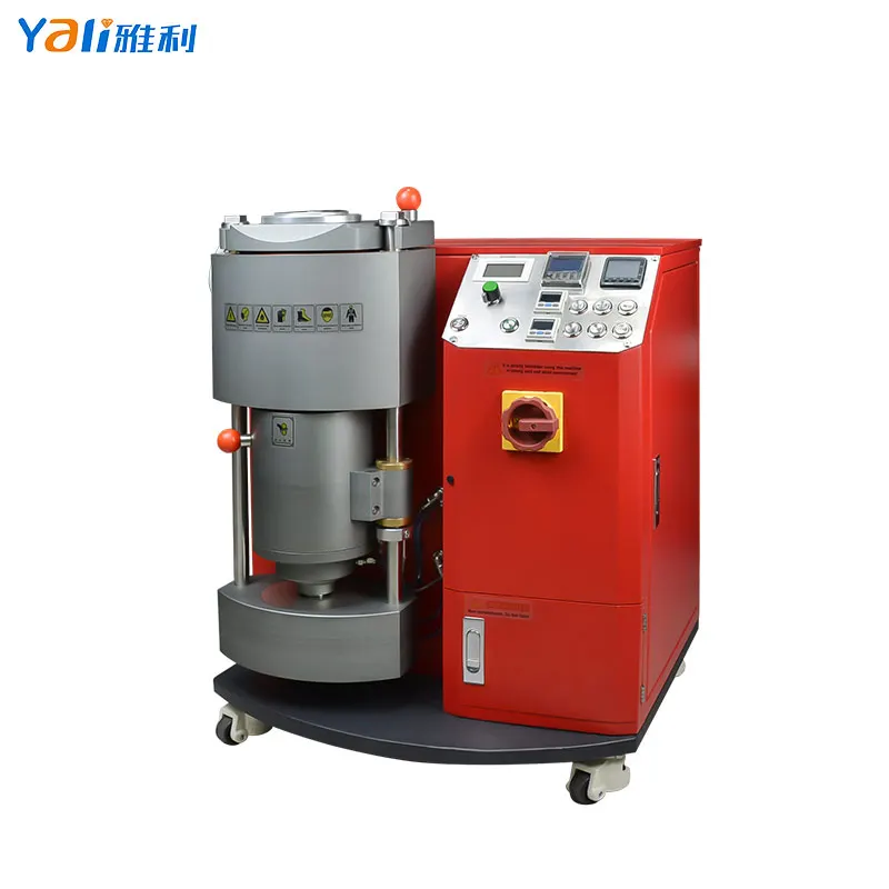 Mini Style  Metal Continuous Gold Sliver Convenient Vacuum Casting Machine with Induction Melter Jewelry Melting Furnace