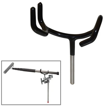 Phone Pole Holder C-Stand Metal Audio Boom Pole Holder for Microphone Live Equipment Mobile Phone Accessories