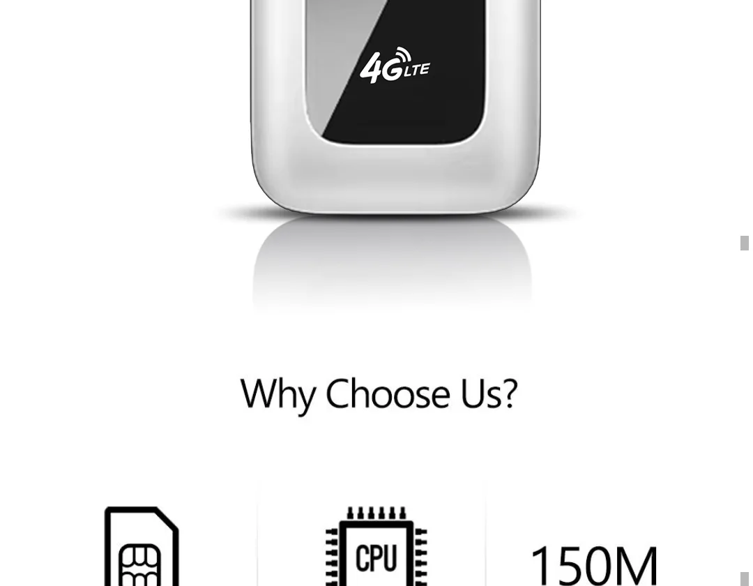Hot sale Pocket 4G Hotspot Router LTE Wi Fi 150Mbps Wi-fi Repeater CPE ...