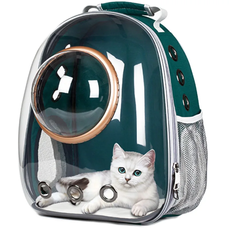 Traveling Outdoor dog carrier bag transparent Space Capsule Pet Backpack  for cats and puppies