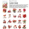 A Rose in Love-rosso