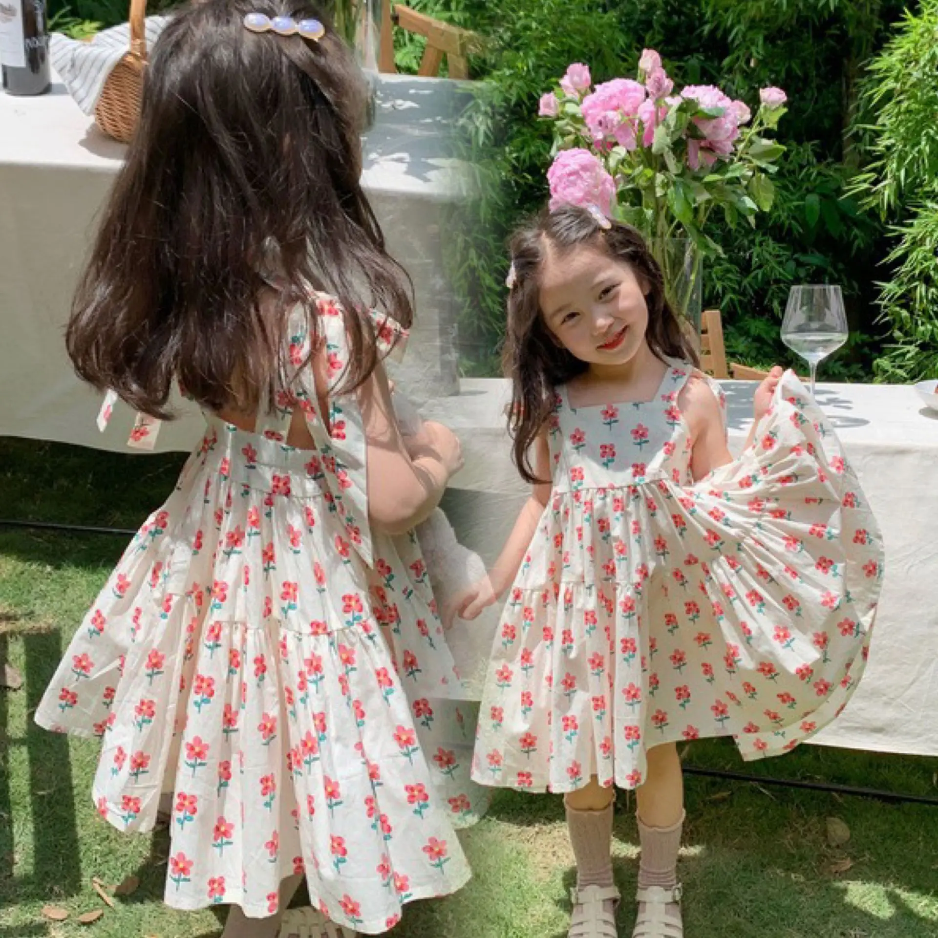 Shop Our Summer Children's Floral Neck Skirt Collection