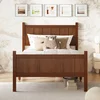 Dark Walnut + Wood+Twin
