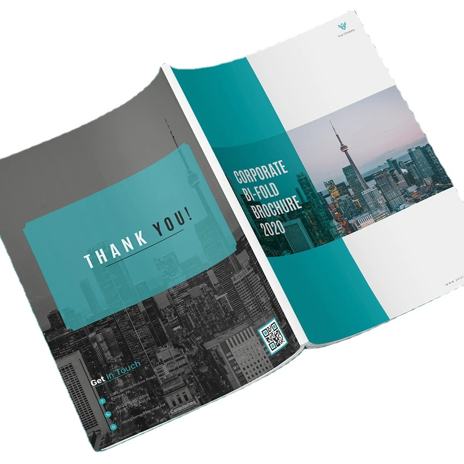 Китайский Цветной матовый чехол Дешевые Брошюры каталог печать