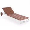 Teak Chaise Lounge Model K