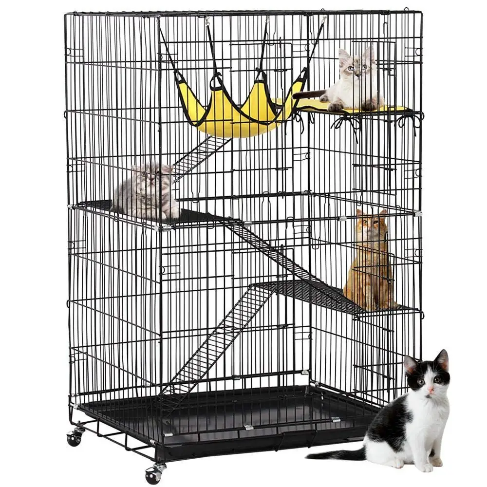 cat cage 2 tier