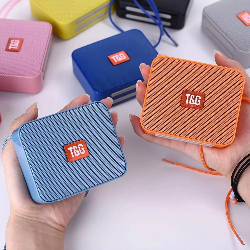 Newest Hot Sell Handsfree Mini Bluetooth Speakers TG166 Outdoor Portable Wireless Speaker Support FM Radio TF Card AUX - ANKUX.COM