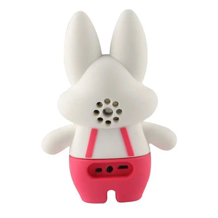 Personalized Custom PVC Octopus Style Rabbit Shape Wireless Blue Tooth Speaker