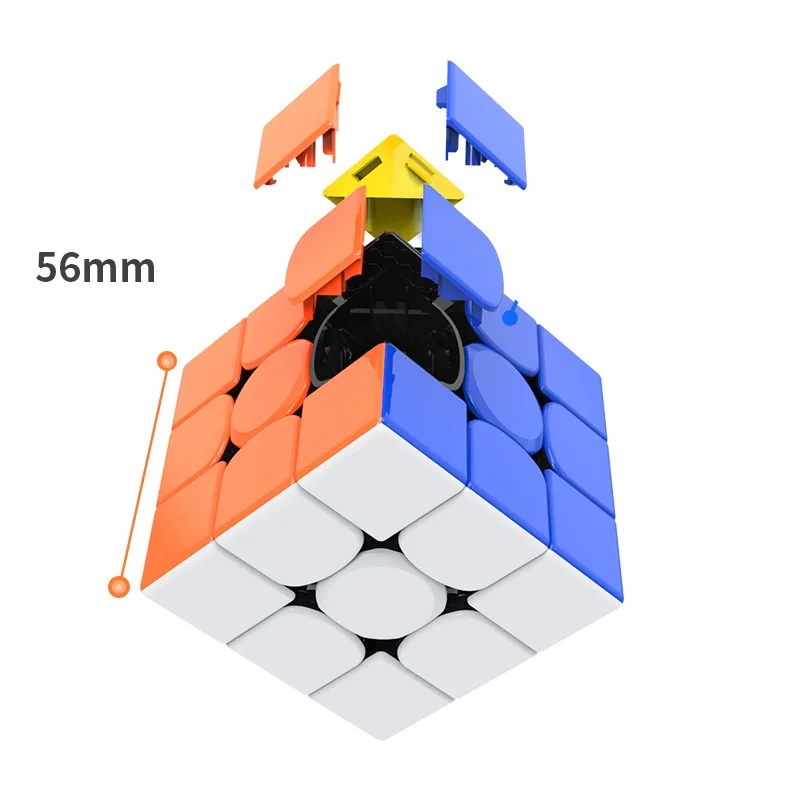 GAN 356RS Three Order Magic Cube Colorful Magic Cube Professional Game Decompression Educational Toys for Kids