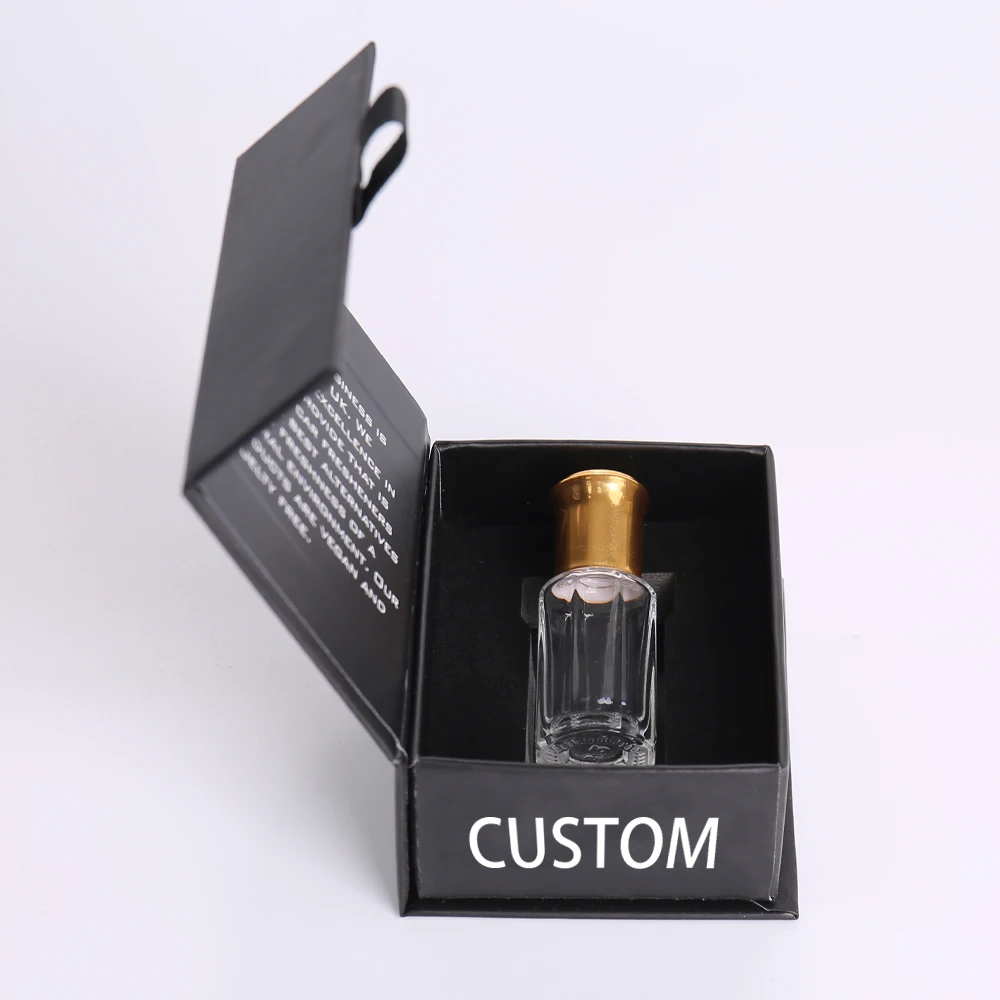 Wholesale Custom Book Shaped Perfume Box Folding Magnetic Closure, Embossed Matt Laminated Gift Packaging, OEM/ODM Luxury Design
