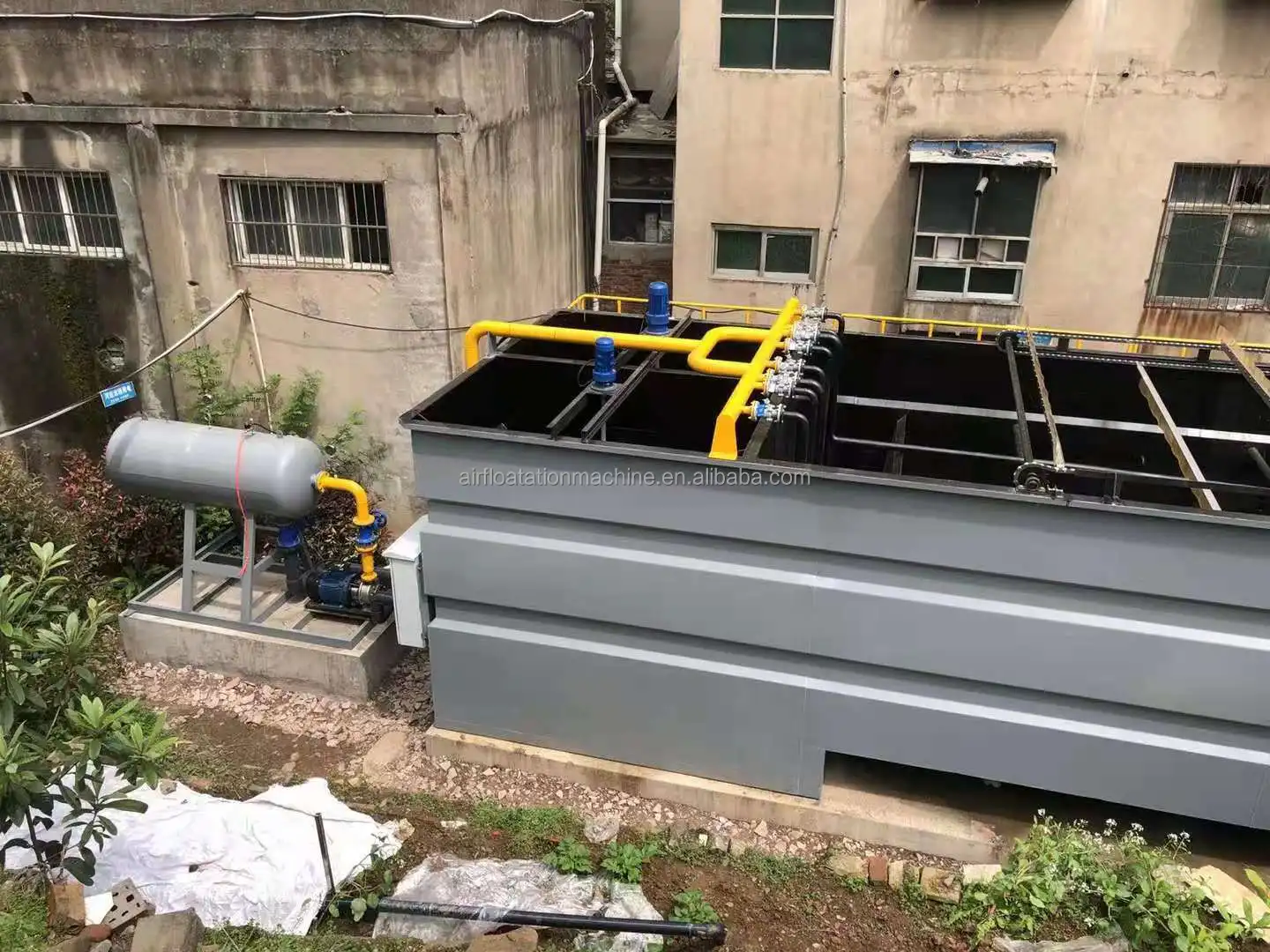 Dissolved Air Flotation Units For Oil And Grease Separator In Industry