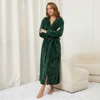 hooded green