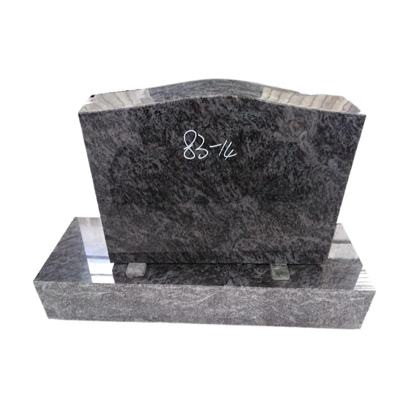 Bahama Blue Granite Headstone Slabs Head Tombstones Monuments For Grave ...