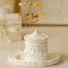 Cire de tasse de carrousel + plateau + pièces métalliques