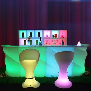 Lighting Glowing Bar Nightclub Furniture Illuminated Led bar Counter