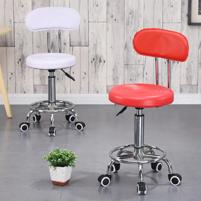 Modern PU Leather Seat High Quality Fast Shipping Revolving bar Chair High bar Stool with Comfortable Backrest